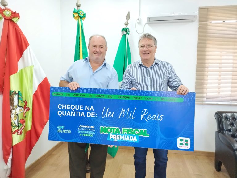 Nota fiscal premiada
