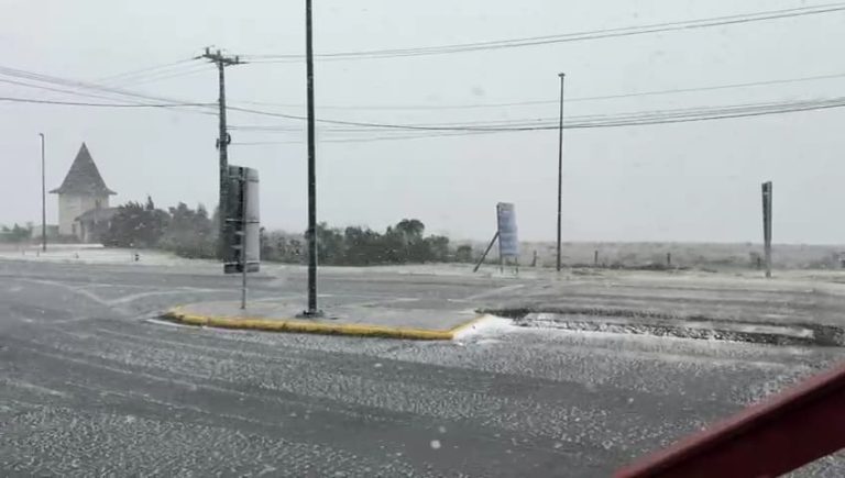 Primeira neve de 2025 em SC