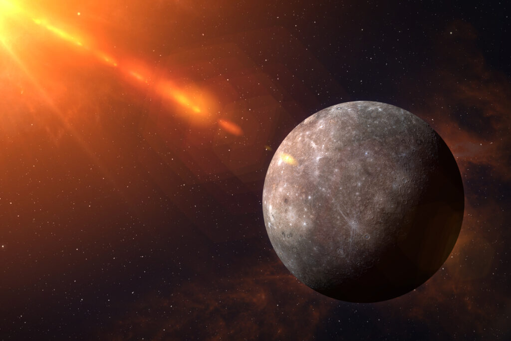 Imagem do planeta Mercúrio