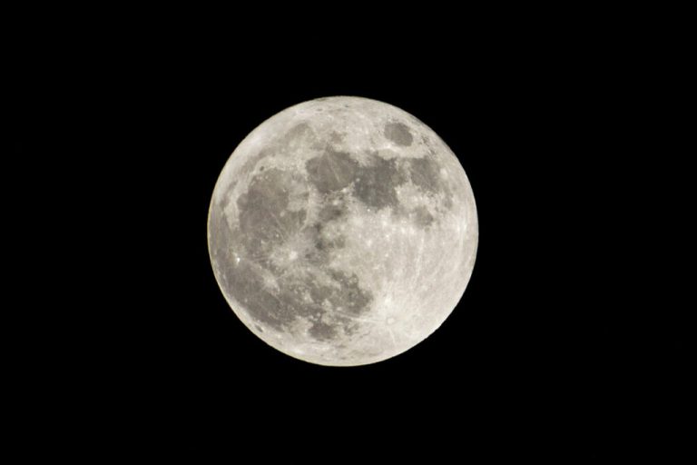 Ilustração da Lua cheia