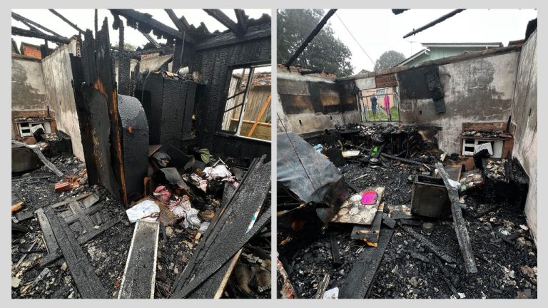 incêndio em residência